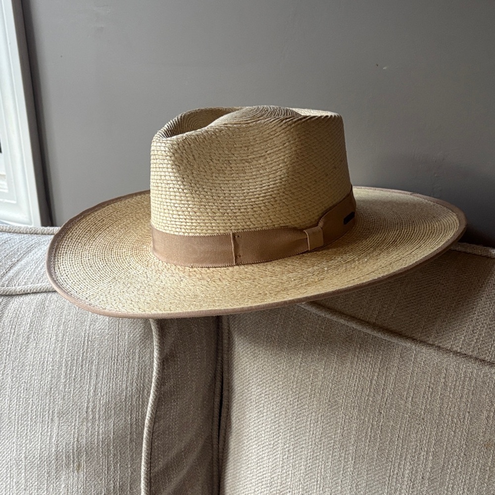 Brixton Women's Tan Straw Hat